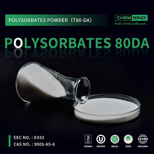 Γαλακτωματοποιητής Tween 80 Powder Form For Food ΑΡΙΘΜΟΣ CAS.9005-65-6