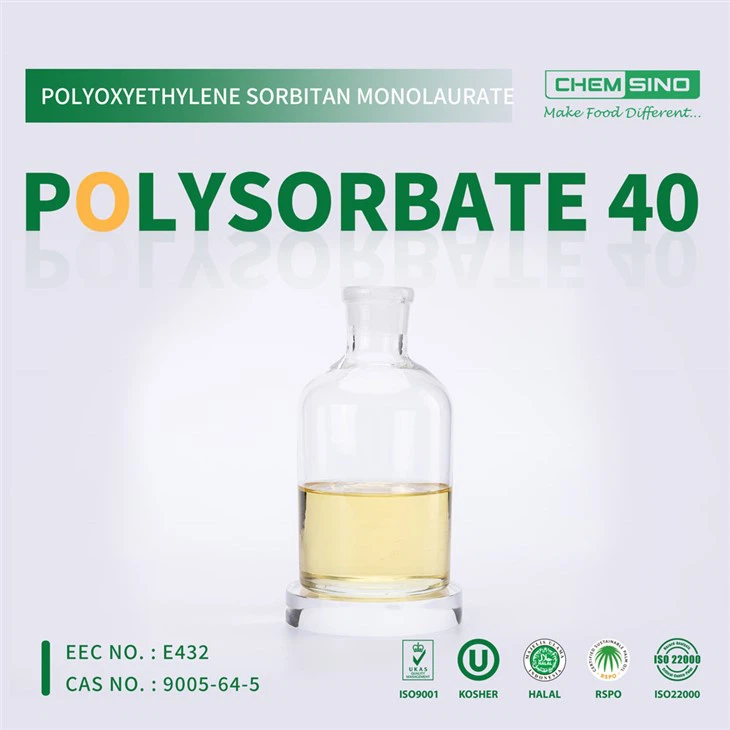 The Magic Of Polysorbates Liquid Polysorbate 40: Ξεκλείδωμα του μυστικού για καλύτερη γαλακτωματοποίηση CAS NO.9005-66-7