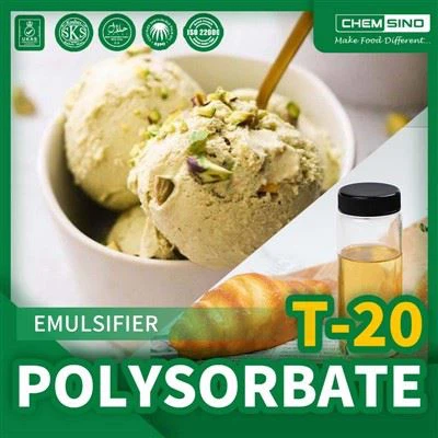 Polysorbate 20: Ο τέλειος γαλακτωματοποιητής για τη βιομηχανία τροφίμων και ποτών