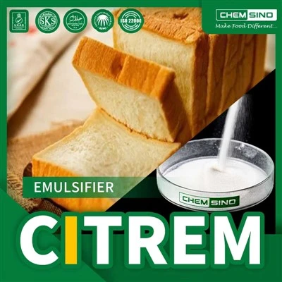 Τροφίμων βαθμού Citrem E472C για αρτοποιείο, ζαχαροπλαστικής και ποτών